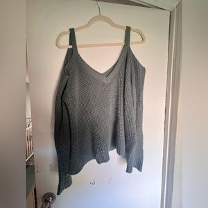 LA Hearts off the shoulder sweater